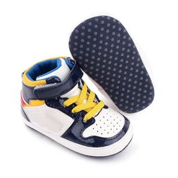 nieuwe casual pu lederen babyschoenen zachte antislip schoenen baby mocassins meisjes jongens peuter baby schoenen 0-18 m