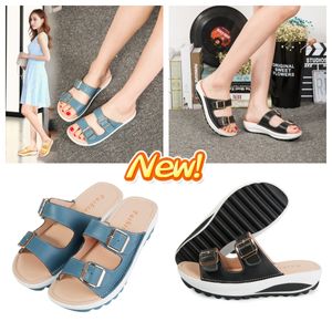 nouvelles sandales décontractées pour femmes pour la maison vêtements de plein air chaussures décontractées GAI abricot mode tendance femmes facile à assortir imperméable double boutonnage léger doux mignon