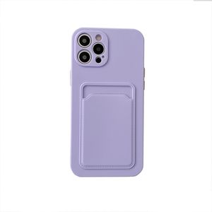 Les nouveaux étuis pour téléphones portables sont adaptés pour Apple 13 12 carte 11pro boîtier de carte XR à trou fin 8p manchon de protection anti-liquide intégré