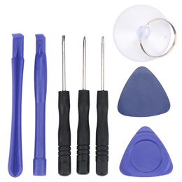 Nieuwe mobiele telefoon Reparatie Gereedschap 8 in 1 9in1 Reparatie PRY KIT Openingstools Pentalobe Torx Slotted schroevendraaier voor mobiele telefoons