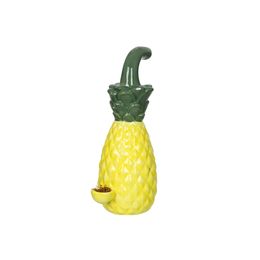 Nouvelle forme d'ananas de tuyau d'eau de fumer en céramique avec des accessoires de chicha de narguilé de bol de tabac de 19mm