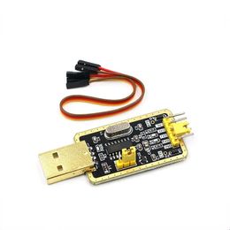 Nouveau module CH340 au lieu de la mise à niveau PL2303 CH340G RS232 vers le module TTL USB vers le port série en neuf plaque de pinceau pour Arduino DIY Kitfor RS232 vers le module de conversion TTL