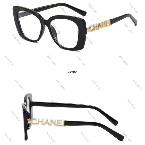 Nuevas gafas Chanells Diseñador C Gafas de sol para mujer Montura gruesa negra Gafas Chaneles Avanzado en estilo Moda personal Chica picante Ojo de gato Chanelsunglasses 999