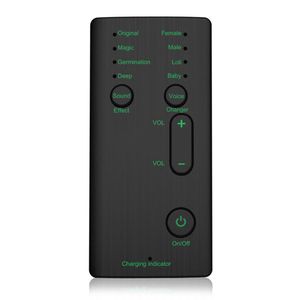 Nouveau changeur Mini Portable 8 modulateur changeant avec fonctions vocales réglables téléphone ordinateur carte son micro outil