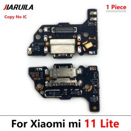 Nieuwe lader board Flex voor Xiaomi Mi 11 MI11 Lite 4G / 5G M2101K9AG USB Port Connector Dock Laying Board Flex Cable