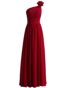 Nouvelles robes de bal de soirée rouges bon marché 2017 avec des robes de soirée formelles en cristal perlé QC369