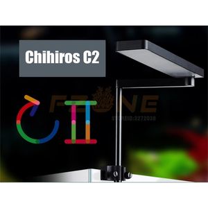 Nouveau Chihiros C2 C II Série Plante Grow LED Light Mini Nano Clip Aquarium Fish Tank Blue Tooth Sunrise Sunset Y200922