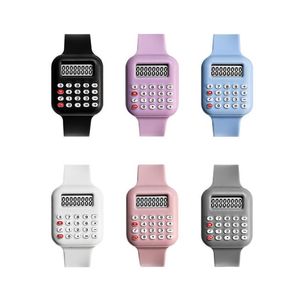 NIEUWE KINDPROSSCHAP Studenten Electronic Watch Calculator Watch Fshion Multifunction Watch voor studenten