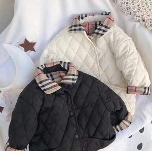 nieuwe kinderen Herfst Winter jassen Jongen Uitloper Meisjes Tweezijdige Jas Mode jas Babykleertjes Kinderkleding