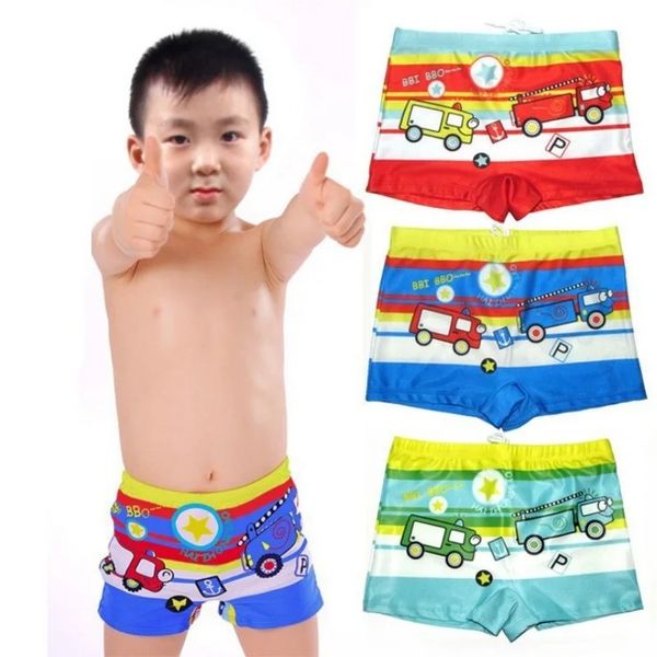 New Children's Swimwear Teen Boys Shorts plage short dessin animé pour tout-petit Garçon de maillot de bain bébé bobine