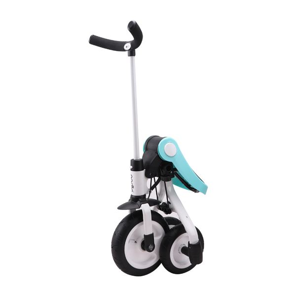 Nouveau chariot de tricycle pour enfants 2-3-6 ans vélo poussette de vélo pliante légère