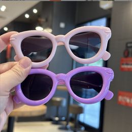 Nuevos niños simples burbujas ovales gafas de sol insiste Personalidad Gafas de sol