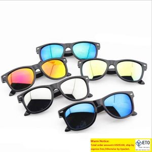 Nouveaux enfants lunettes de soleil enfants fournitures de plage UV lunettes de protection filles garçons parasols lunettes accessoires de mode