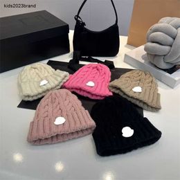 Nuovi berretti per bambini ragazzi berretti in maglia cappelli per bambini firmati cappello autunno inverno berretti caldi per ragazze con cofano da sci elastico