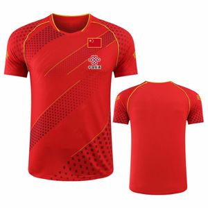 New China National Team Table Tennis Jerseys for Men Mâle Femme Kid Ping Pong Pong Jersey Boys Volleyball Shirt Tennis Kit Vêtements