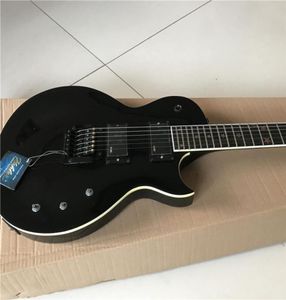 Nouveau chinois Good Guitar Shop Guitar Guitar Custom Electric GuitarsFactory Direct Pure Blackcan Soyez beaucoup de Pho1642982 personnalisé