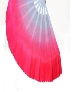 Nieuwe Chinese Silk Dance Fan Handmade Fans Belly Dancing Props 6 kleuren beschikbaar Drop Dance Fan Handmade4586441
