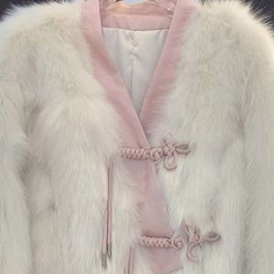 Nouveau manteau en peluche de vison intégré de Style chinois pour les femmes en automne et en hiver, héritiers riches, fourrure Xinji Haining 365097