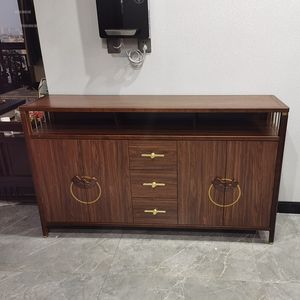 Nieuwe Sideboards Sideboards Modern Solid Wood Kitchen Locker Home Furnitur Creatieve woonkamer bijb naar opbergkasten