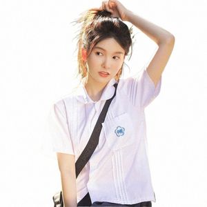 Nouveau Chinois Taiwan Graduati Vêtements Uniforme Costume Lycéen Seifuku Fille Jk Uniformes Ensemble Marine Jupes Plissées Japonais D5IN #