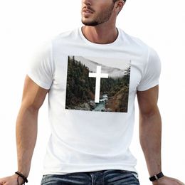 Nouveau Christian Cross T-Shirt T-shirt court surdimensionné t-shirts homme vêtements nouveau editi T-shirt blanc uni t-shirts hommes m69c #