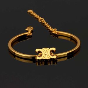 Bracelet Arc de Triomphe classique en laiton galvanisé 18K, léger, petit Design de luxe, artisanat de haute qualité pour femmes, nouveau