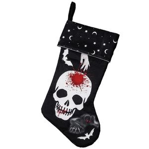 Nieuwe klassieke Halloween-feestartikelen Decoratie Sokken Skull Ghost Print Gift Bag Pendant Horror Scene Decoraties