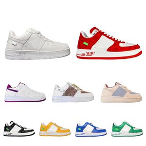 Nouveaux hommes classiques Air Chaussures Forces 1 baskets à style lvjoint