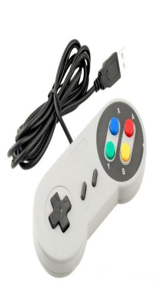 Nuevo controlador USB USB Controladores de PC GamePad Joypad Reemplazo de joystick para Super Nintendo SF SNES NES TABLET PC Lawindows M9893606