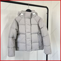 NUEVO Classic Womens Designer White badge Down Jacket Otoño e invierno Puffer Coat Prendas de abrigo Causal Warm Thickened Parkas diseñadores abrigos de mujer Abrigo canadiense XS-XL