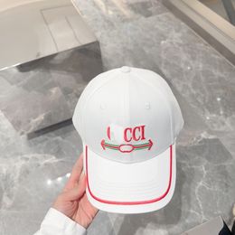 Nouvelle casquette Casquette Luxe Designer Baseball CAP FEMMES DES FEMMES TRENDY DES MENSEURS MENSEMENT MENSE