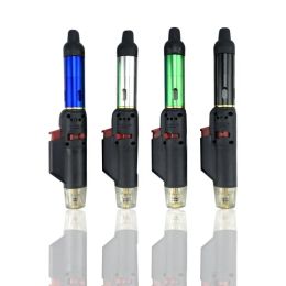 Nieuwe klik N Butane Torch lichter Sneak een metaal rookpijpen Vaporizer Winddicht Vlam wierookbrander Pen ZZ