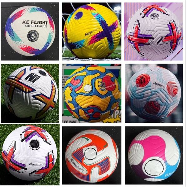 New Club League 2023 2023 2024 Ballon de football Taille 5 match agréable de haute qualité liga premer 22 23 24 PU football Expédier les balles sans air