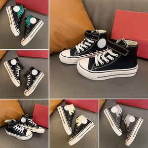 Designer Kids Shoes Plate-forme Canvas Chaussures décontractées High Low 1970S Enfants Enfants Trainers Sneakers Chuck 70 Chucks 1970 Tennis Black White Toddlers Baby Boys Girls