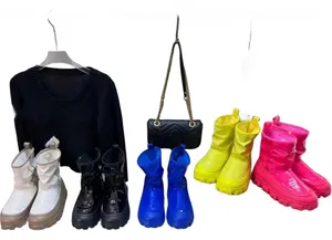 Nieuwe laarzen met co-merk Herfst/winter Damessnowboots Designerschoenen Authentieke vrijetijdsschoenen