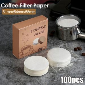 Nouveau papier filtre à café 51 mm / 54 mm / 58 mm Pointer la maison Powder Bowl Filtre Papier de filtre à eau secondaire
