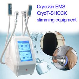Nieuwe koude hete ems cryotherapie cryoslimming vetverbranding cellulitis reductie cryo -pads afslank machine