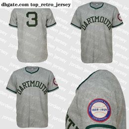 NOUVEAU Collège porte Dartmouth Big Green 1959 Road Jersey personnalisé hommes femmes jeunes maillots de baseball n'importe quel nom et numéro double couture