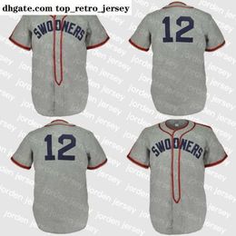 NIEUW College draagt Sinatra Swooners 1947 Road Jersey Shirt aangepaste mannen vrouwen jeugd honkbalshirts elke naam en nummer dubbele steek