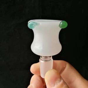 Nieuwe kleur bubble head accessoires, groothandel glazen waterpijpen olie waterleidingen glazen pijp booreilanden roken, gratis verzending