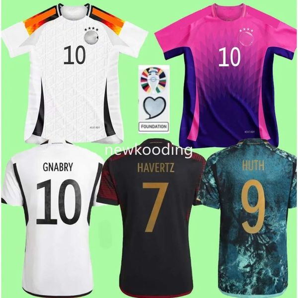 Nuevos hombres baratos KROOS Euro Cup 2024 Alemania camisetas de fútbol HUMMELS GNABRY WERNER DRAXLER REUS MULLER GOTZE 2024 2025 Camiseta de fútbol uniforme