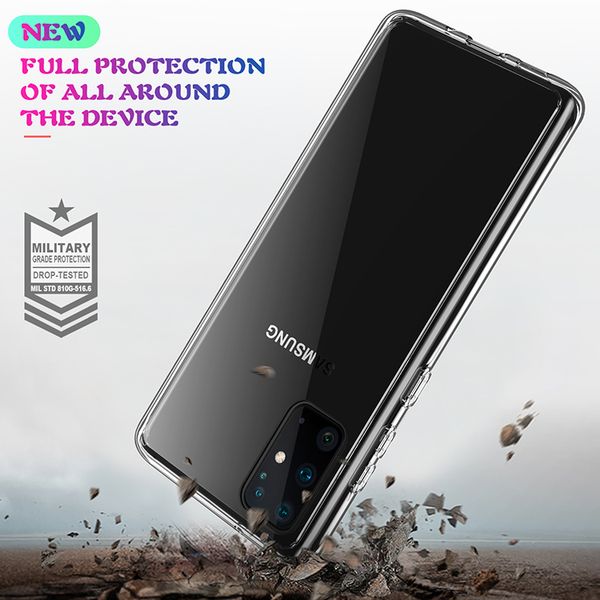 Nouvelle protection contre les chutes en acrylique dur + pare-chocs en TPU pour Samsung A10 A80 A90 J2 CORE J260 A10E A20E M20 étui antichoc peut être personnalisé