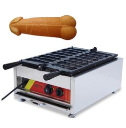 Nuevo fabricante de waffle de pene comercial Taiwannés Popular Snack Equipment Waffle Stick Maker Waffle Perd Electric1334958