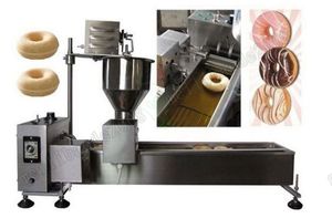 NUEVO Uso comercial 110v 220v Equipo de procesamiento de alimentos Eléctrico 4 cm 6 cm 8 cm Auto Donut Máquina de hacer donas