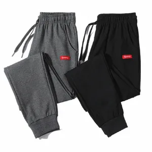 Nieuwe Cott Joggingbroek Mannen streetwear Trendy Broek Fi Potlood Linnen Broek Mannelijke Casual Trekkoord Broek b5n2 #