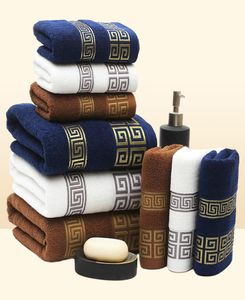 Nouvelle serviette de bain en coton serviette de plage pour les adultes absorbant Terry Luxury Salle de bain Serviette de salle de bain hommes serviettes de base 70x140cm7900267