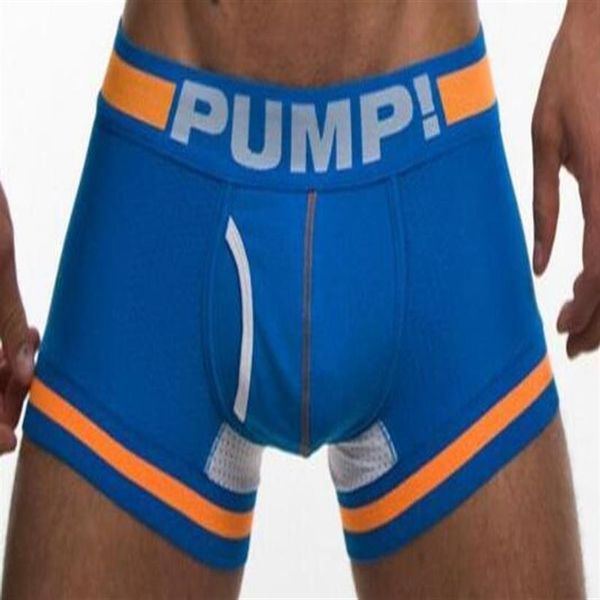 Nueva bomba de algodón, ropa interior para hombres, nuevos productos, tela de malla transpirable, calzoncillos boxer sexys para hombres, 3 piezas, lot195Z