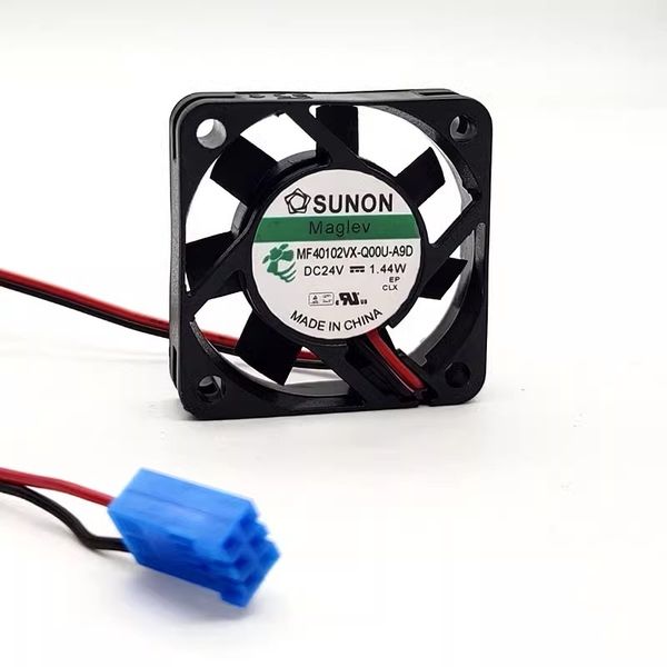 Livraison gratuite nouveau ventilateur CPU pour SUNON MF40102VX-Q00U-A9D 24 V 2 fils silencieux convertisseur de fréquence ventilateur de refroidissement 4010