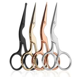 NEW Crane-shaped Eyebrow Trimming Scissors Retro Beauty Scissors Eyelashes Set Makeup Tool Set Makeup Scissorsfor Vintage Beauty Tools