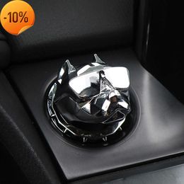 Nieuwe Creative Bulldog One-Key Engine Start Stop-ontsteking Drukknop Schakelaar Cover Start / stopknop Eén toets Start Cover Cover Car Decor